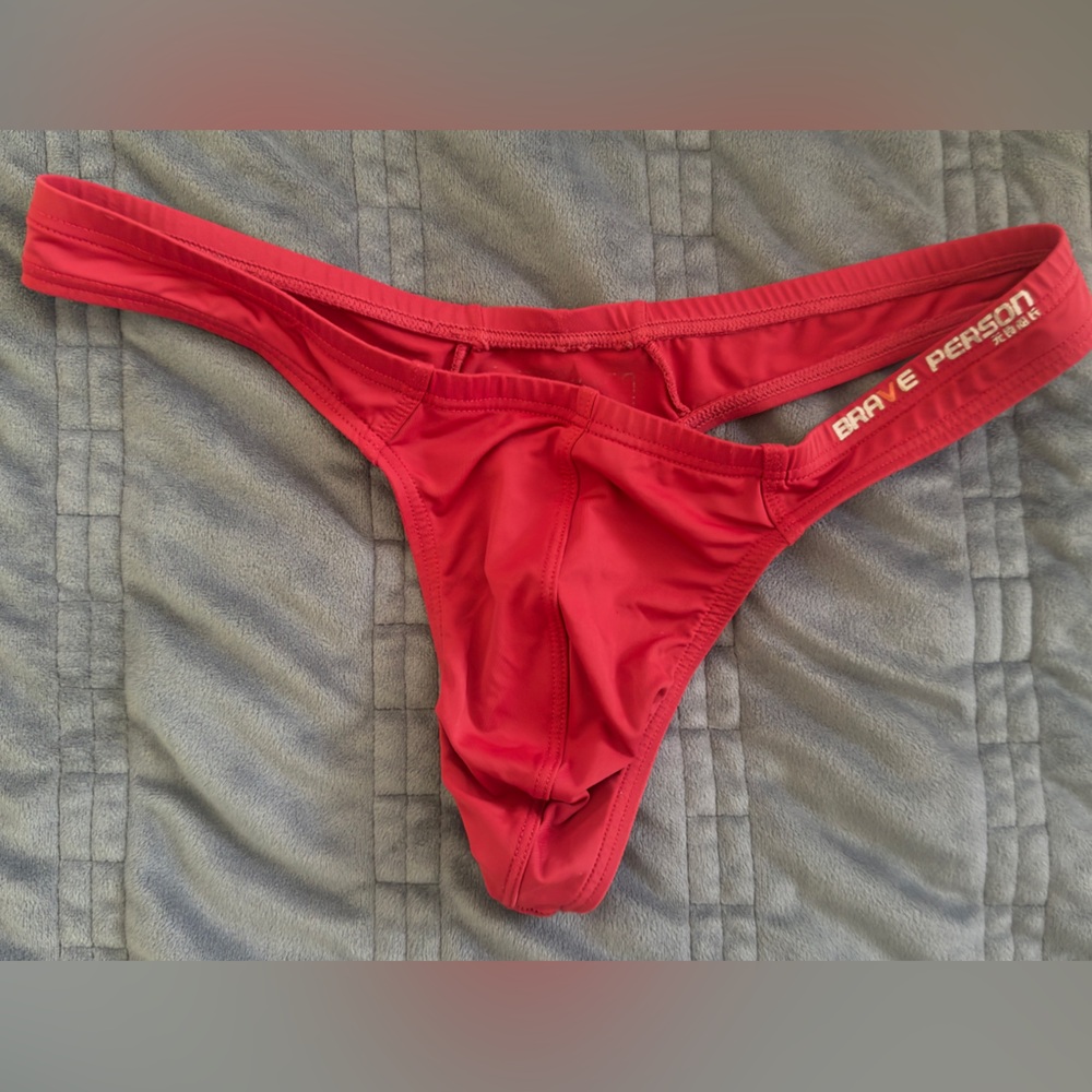 Medium Red Swimming Thong